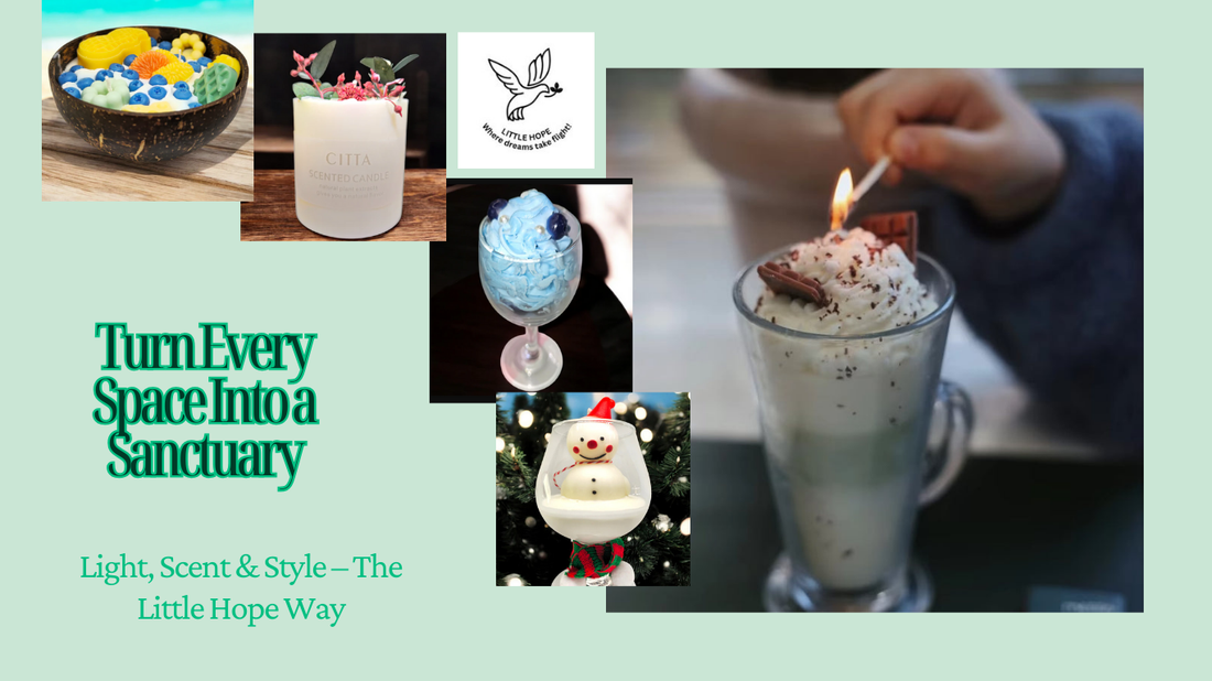 The Glow of Little Hope: Handcrafted Candles Made in New Zealand