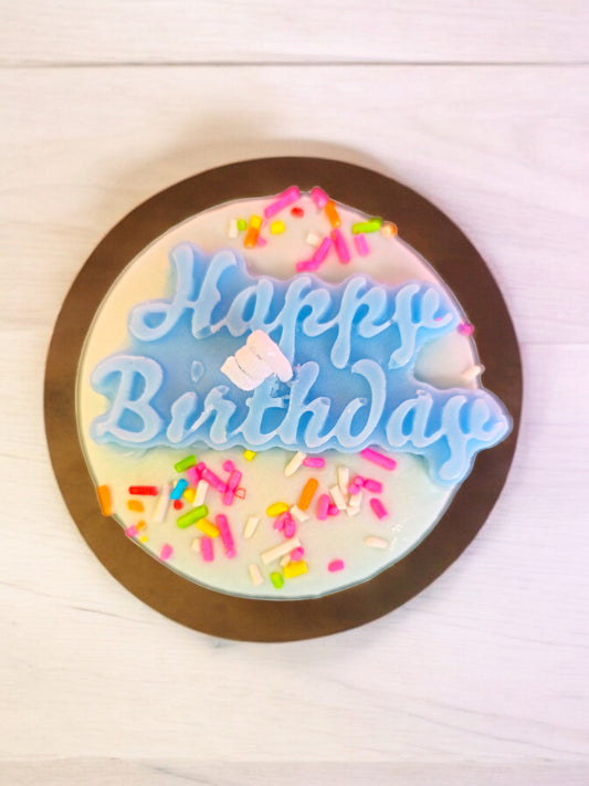 Birthday Cake aroma Scented Candle New Zealand Best fragrance