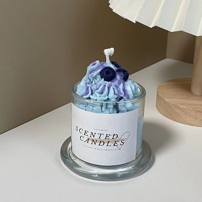 Blueberry Ice Cream Candle