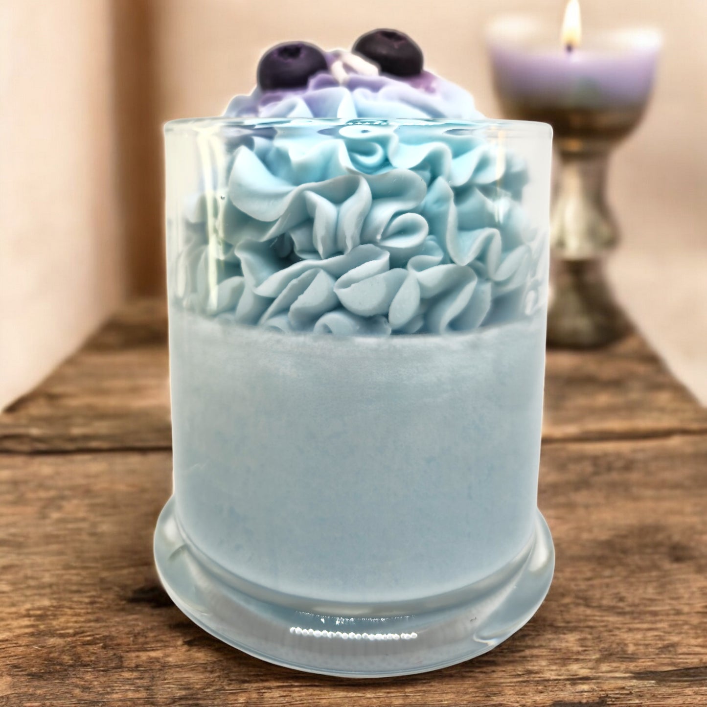 Blueberry Ice Cream Candle