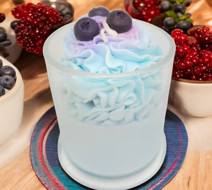 Blueberry Ice Cream Candle