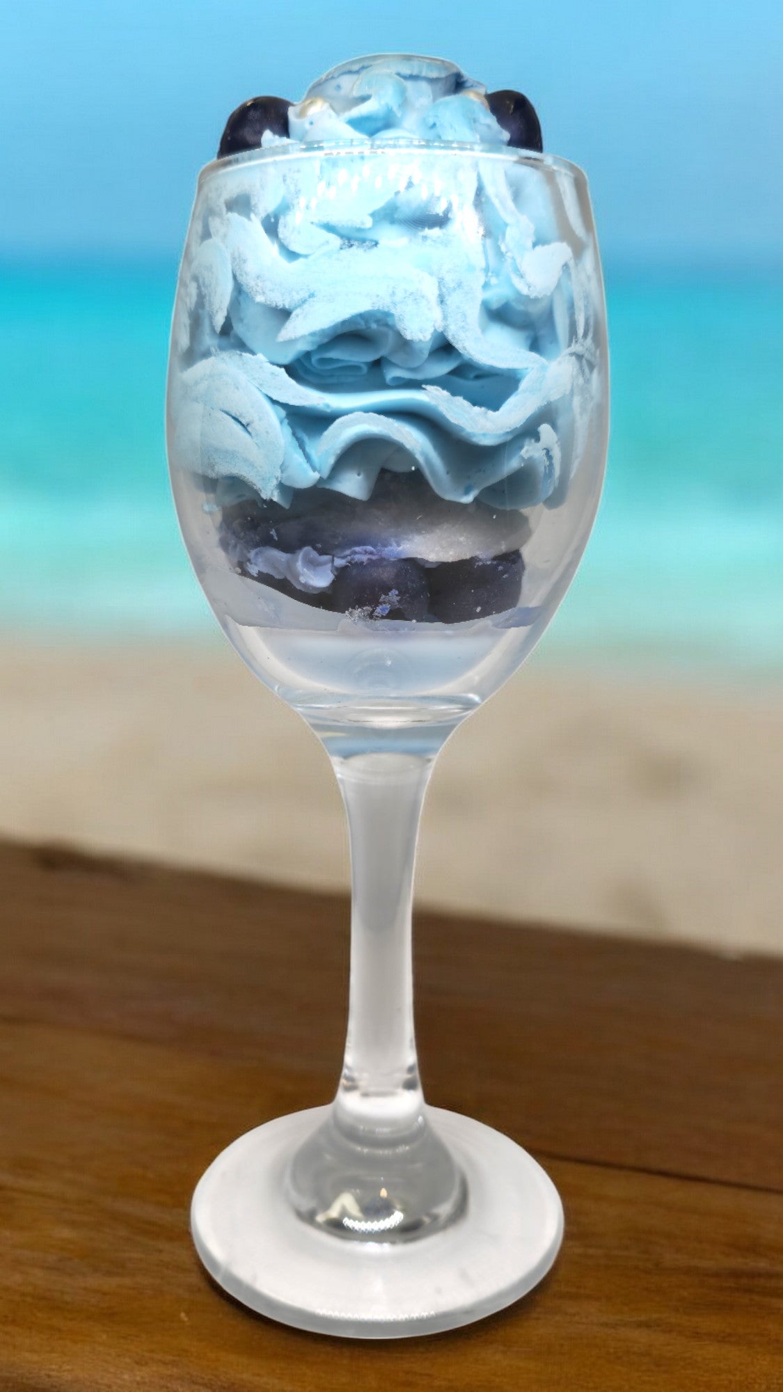 Blueberry dessert Candle