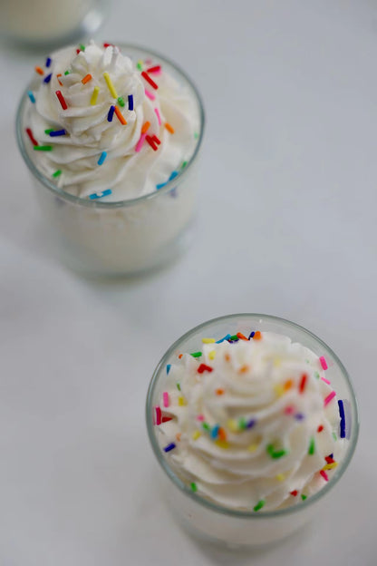 Sprinkle Ice Cream With Cup Candle