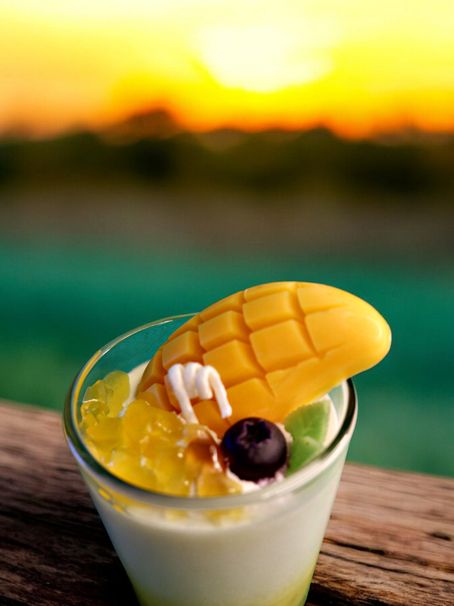 Mango Yogurt cup