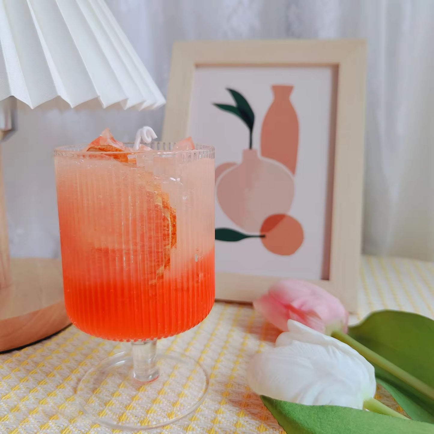 Blood Orange Cup Candle