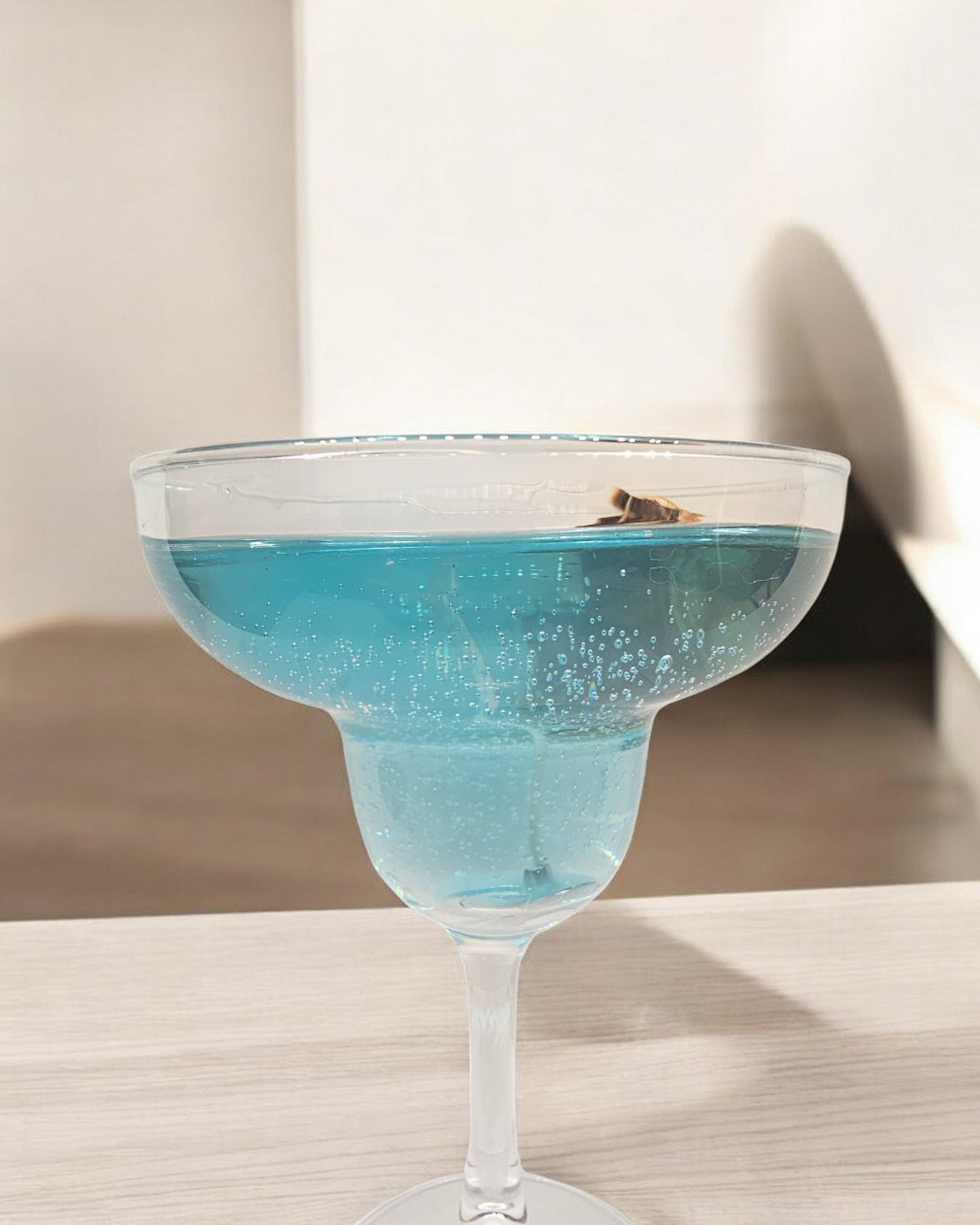 Blue Lemon Cocktail Candle