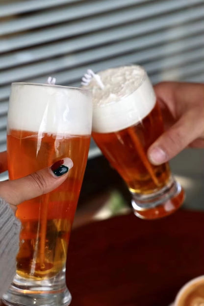 Beer Glass Candle