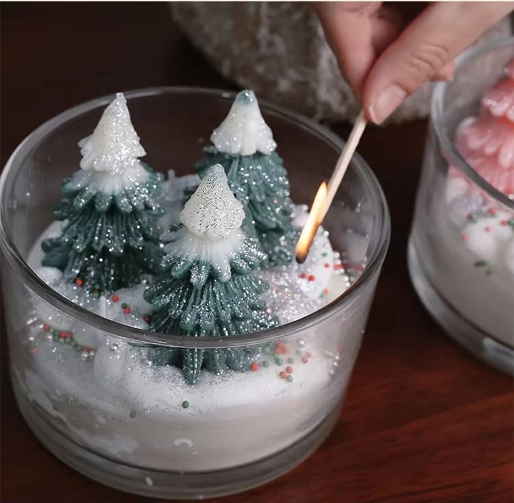 Tripple Tree Candle